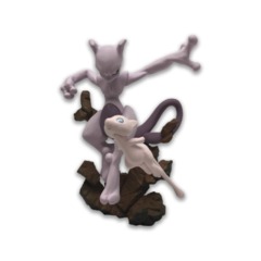 Mew & Mewtwo Figure - Super Premium Collection: Mew & Mewtwo